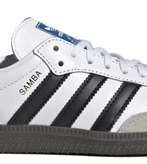 37 1/3 Buty Skórzane Adidas Originals SAMBA Białe sportowe klasyczne IE3675