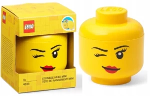 4033 Lego Pojemnik w kształcie głowy mrugającej minifigurki 0,36L
