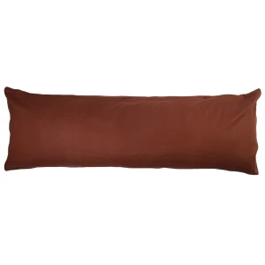 4Home poszewka na Poduszkę relaksacyjną Mąż zastępczy ciemnobrązowy, 50 x 150 cm