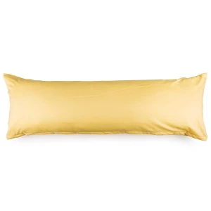 4Home Poszewka na poduszkę relaksacyjna Mąż zastępczy, żółta, 55 x 180 cm