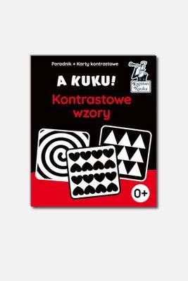 "A kuku! Kontrastowe wzory. Kapitan Nauka" Wydanie II poradnik + karty obrazkowe EDGARD