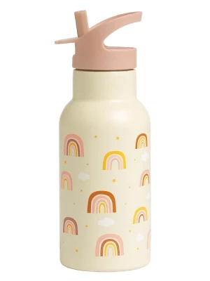 a little lovely company Bidon "Rainbows" w kolorze żółtym - 350 ml rozmiar: onesize