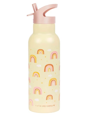 a little lovely company Bidon "Rainbows" w kolorze żółtym - 500 ml rozmiar: onesize