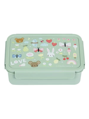 a little lovely company Pojemnik "Joy" w kolorze zielonym na lunch - 22 x 7 x 14,5 cm rozmiar: onesize a little lovely company Pojemnik "Joy" w kolorze zielonym na lunch - 22 x 7 x 14,5 cm rozmiar: onesize