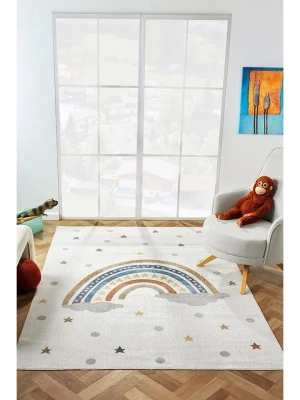 ABERTO DESIGN Dywan w kolorze kremowym ze wzorem rozmiar: 100x300 cm