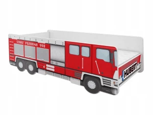 ﻿ACMA Łóżko STRAŻ POŻARNA 140x70 materac ACMA AUTO