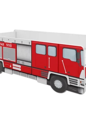 ACMA Łóżko STRAŻ POŻARNA 140x70 materac ACMA AUTO