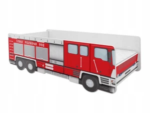 ﻿ACMA Łóżko STRAŻ POŻARNA 160x80 materac ACMA AUTO