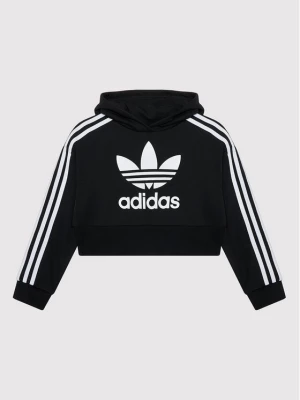 adidas Bluza adicolor Cropped H32337 Czarny Loose Fit