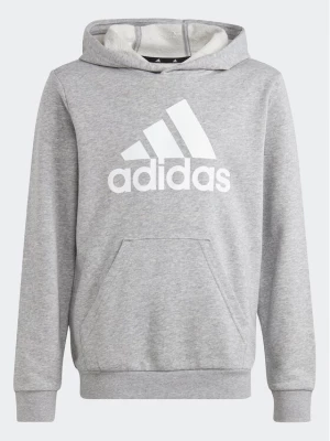 adidas Bluza Big Logo Essentials IC6835 Szary Regular Fit