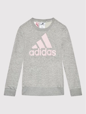 adidas Bluza Essentials HM8706 Szary Regular Fit