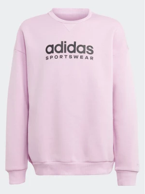 adidas Bluza Fleece IL4930 Różowy Loose Fit