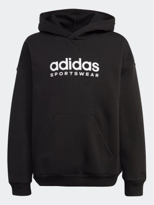 adidas Bluza Fleece IL4935 Czarny Loose Fit