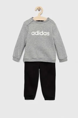 adidas dres dziecięcy I LIN FL kolor szary Adidas