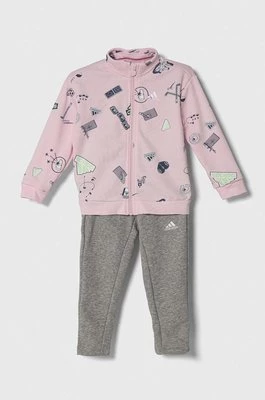 adidas dres dziecięcy kolor różowy Adidas