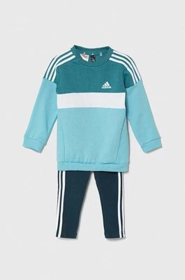 adidas dres dziecięcy kolor turkusowy Adidas