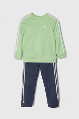 adidas dres dziecięcy kolor zielony Adidas