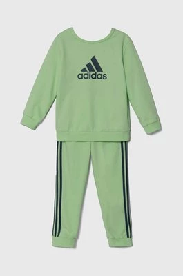 adidas dres dziecięcy kolor zielony Adidas