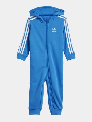 adidas Kombinezon adicolor IR6876 Niebieski Regular Fit