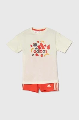 adidas komplet niemowlęcy kolor czerwony Adidas