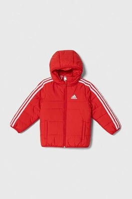 adidas kurtka dziecięca kolor czerwony Adidas