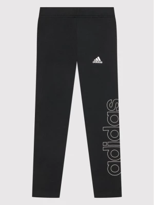 adidas Legginsy Essentials GN4044 Czarny Slim Fit