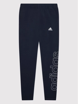 adidas Legginsy Essentials GS4303 Granatowy Tight Fit