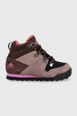 adidas Performance buty dziecięce kolor fioletowy
