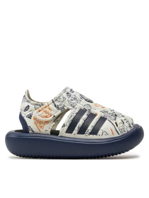 adidas Sandały Disney Water Sandals Kids IF0931 Biały