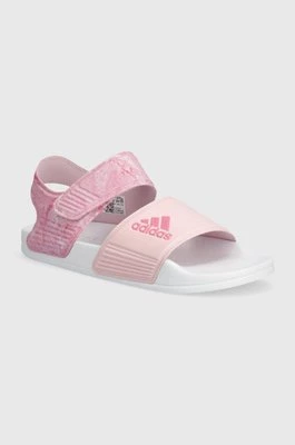 adidas sandały dziecięce ADILETTE SANDAL K kolor różowy Adidas