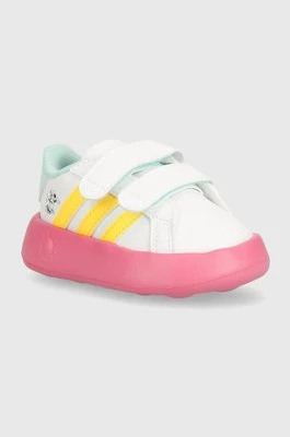 adidas sneakersy dziecięce GRAND COURT MINNIE CF I x Disney kolor różowy Adidas