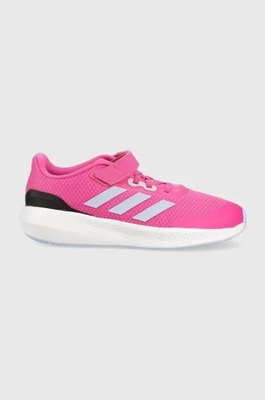 adidas sneakersy dziecięce RUNFALCON 3. EL K kolor różowy Adidas