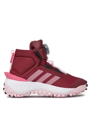 adidas Sneakersy Fortatrail Shoes Kids IG7261 Bordowy