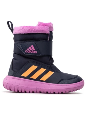 adidas Śniegowce Winterplay C GZ6795 Granatowy