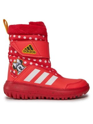 adidas Śniegowce Winterplay x Disney Shoes Kids IG7188 Czerwony