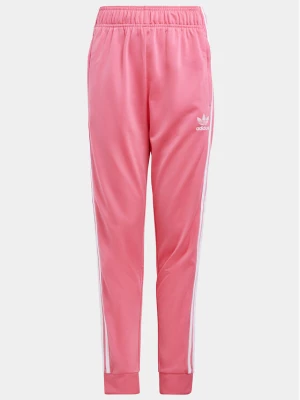 adidas Spodnie dresowe adicolor SST IN8492 Różowy Regular Fit