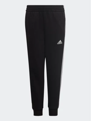 adidas Spodnie dresowe adidas Essential 3-Stripes Joggers H65796 Czarny Regular Fit