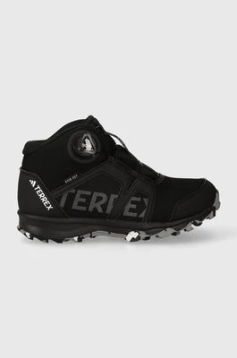 adidas TERREX buty dziecięce IF7508 BOA MID R.RD CBLACK/FTWWHT kolor czarny adidas Terrex