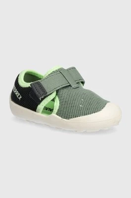 adidas TERREX buty dziecięce kolor zielony adidas Terrex