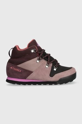 adidas TERREX buty dziecięce TERREX SNOWPITCH K kolor różowy adidas Terrex