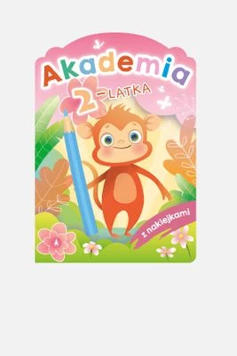 "Akademia 2-latka" książka z zadaniami SKRZAT