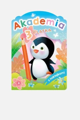 "Akademia 3-latka" książka z zadaniami SKRZAT