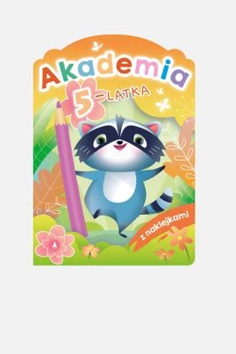 "Akademia 5-latka" książka z zadaniami SKRZAT