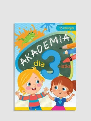 "Akademia dla 3-latka" książka z zadaniami i naklejkami SKRZAT