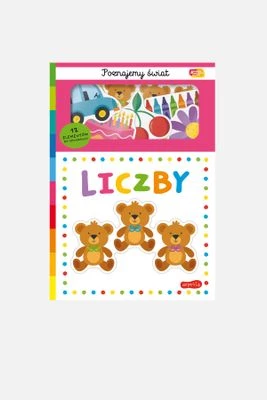 " Akademia Mądrego Dziecka. Liczby. Poznajemy świat" książka dla dzieci HARPERKIDS