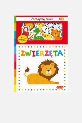 "Akademia Mądrego Dziecka. Zwierzęta. Poznajemy świat" książka dla dzieci HARPERKIDS