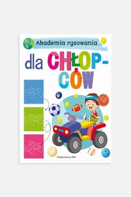 "Akademia rysowania. Dla chłopców" książka z zadaniami WYDAWNICTWO IBIS