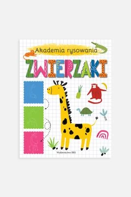 "Akademia rysowania. Zwierzaki" książka z zadaniami WYDAWNICTWO IBIS