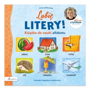 Aktywne Czytanie. Lubię litery! Książka do nauki alfabetu Papilon