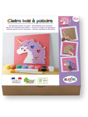 Aladine Zestaw do majsterkowania “3D wooden unicorn" - 4+ rozmiar: onesize